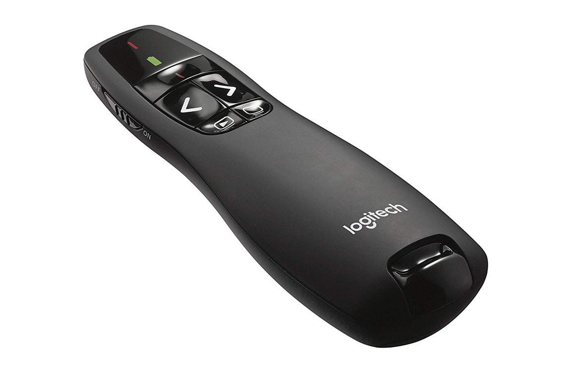 Logitech R400 có khoảng cách kết nối lên đến 15m