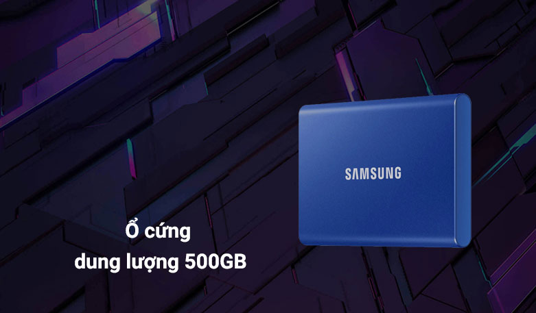 Ổ cứng dung lượng 500GB, tốc độ đọc/ghi cao 