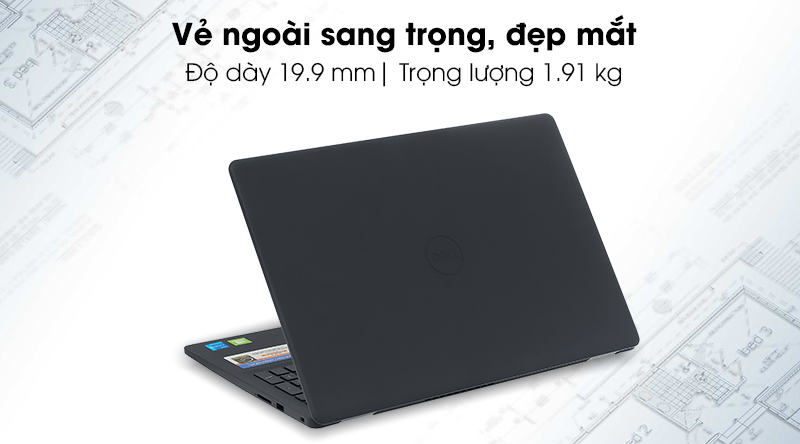 Laptop Dell Inspiron 3501 i5 (70234074) - Thiết kế