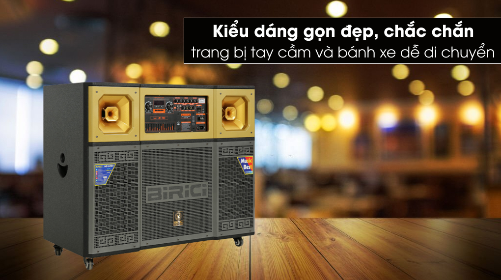 Loa kéo karaoke Birici NB-6889 - Thiết kế