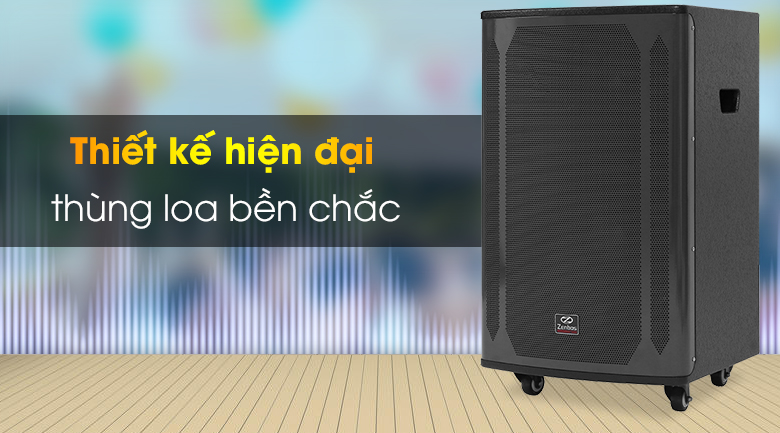 Loa Karaoke Zenbos K-200 600W - Thiết kế