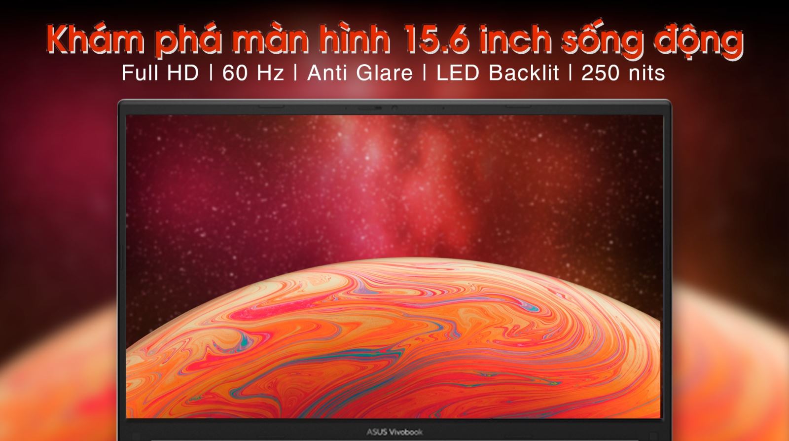 Asus Vivobook 15 X1504VA i3 1315U (NJ1634W) - Màn hình Asus Vivobook 15 X1504VA i3 1315U (NJ1634W) - Màn hình