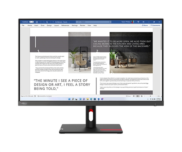 Màn hình Lenovo ThinkVision S27i-30 27 inch 100HZ 63DFKAR4WW